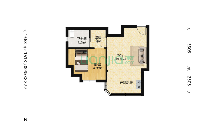 庐山花园二手房实景图
