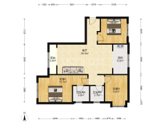 全明格局，楼层高采光好，视野无遮挡-涿州鹏渤·印象城户型图
