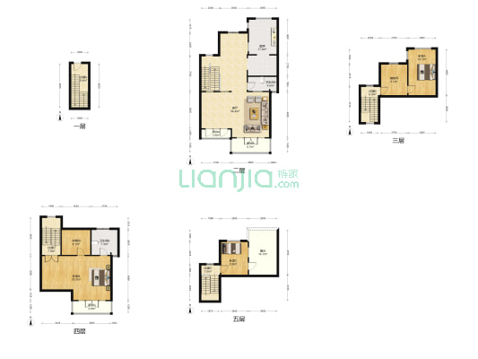 世茂香堤雅 3室1厅2卫 199平方