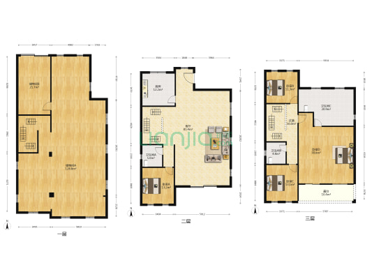 中信森林湖翡翠湾 4室1厅3卫 260平方