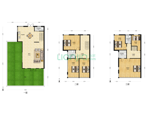 BOVO商墅 6室1厅4卫 223平方
