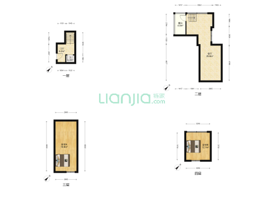开封道 2室1厅1卫 43平方