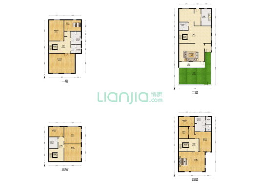 天鹅湖天湖园 5室1厅7卫 381平方