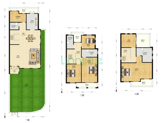 南山郡 6室2厅4卫 376平方
