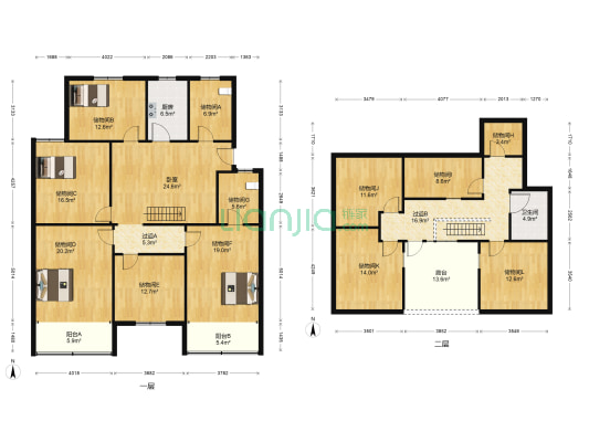 春合苑南区 1室0厅1卫 152平方
