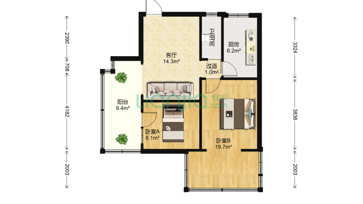 永安路103号小区二手房实景图