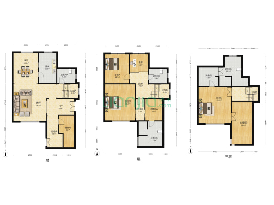 保利梧桐语(别墅) 4室2厅5卫 246平方