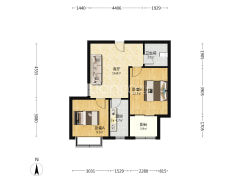 此房位于华阳主路旁，电梯房，交通便利-涿州天保郦景户型图