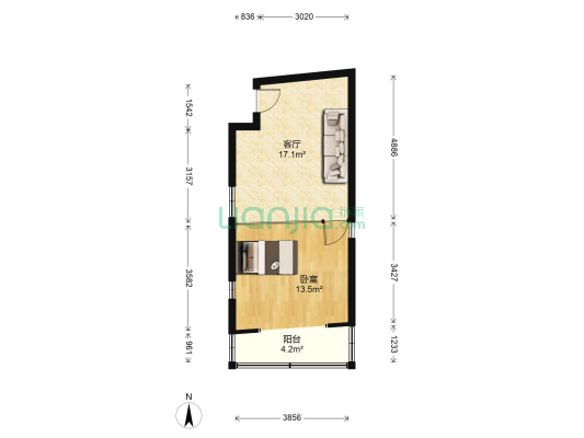 兰卡威国际 1室1厅0卫 60平方