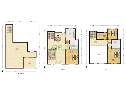 雍璟府 4室1厅2卫 270平方