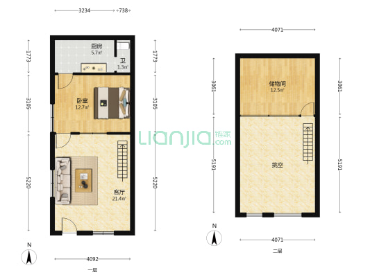 康乐新村 1室1厅1卫 149平方