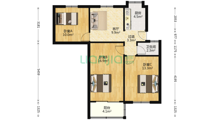 大石桥10号二手房实景图