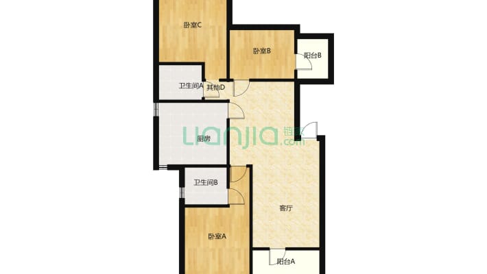 彩虹居二手房实景图