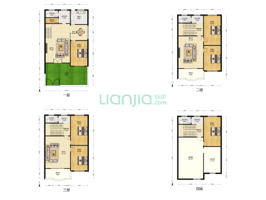 金桥路 6室4厅8卫 328平方