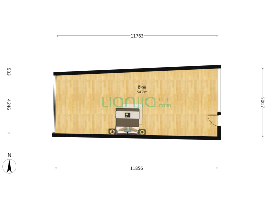 成都339 1室0厅0卫 77平方