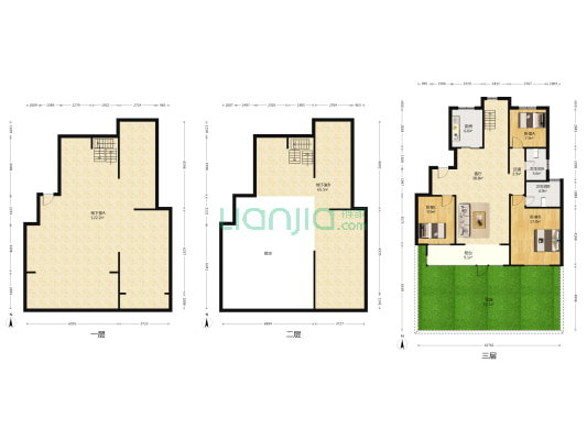 中海九樾 3室1厅2卫 275平方