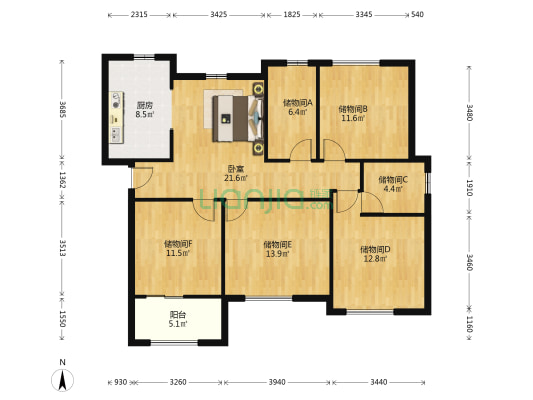 汾湖人家四期 1室0厅0卫 131平方
