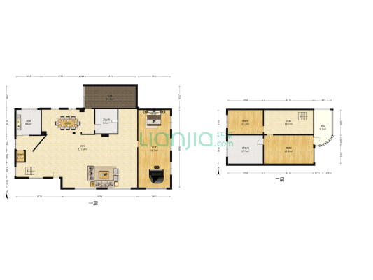 欧洲小镇 1室1厅2卫 307平方