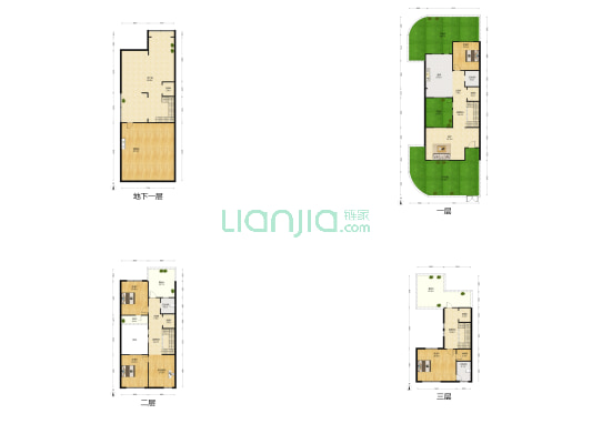 北湖美域 5室1厅3卫 277平方