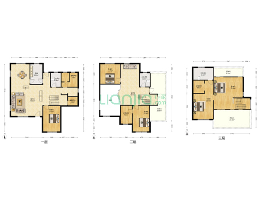 领岛别墅 5室2厅3卫 314平方