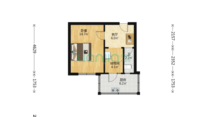 合作路365号二手房实景图