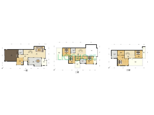 保利心语五期紫岸 6室1厅4卫 319平方