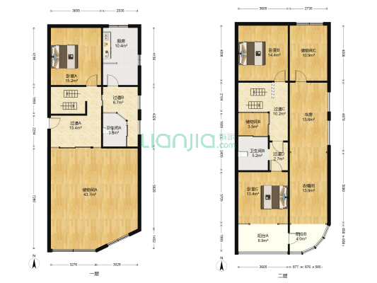 宝锡大厦 4室0厅2卫 279平方