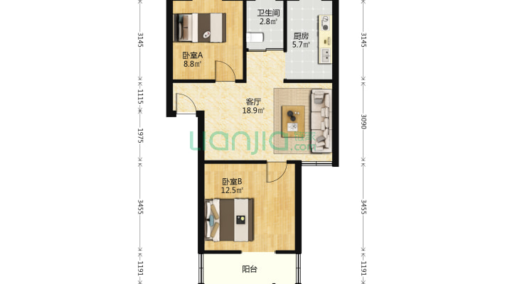 宁北村二手房实景图