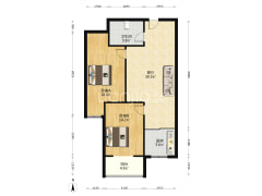 开发区高新朝路华泰豪庭大两居电梯洋房出售税费低-涿州华泰豪庭户型图