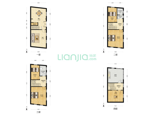 华山路421弄 5室2厅3卫 167平方