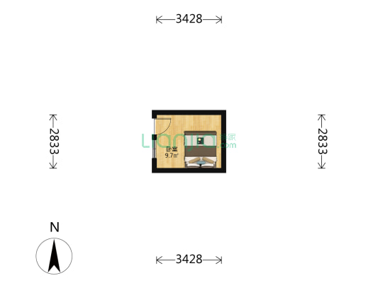 石桥东巷 1室0厅0卫 12平方