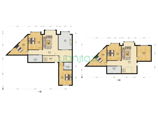 新康西路 5室2厅3卫 582平方