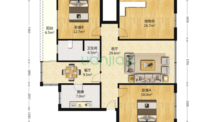 璧铜路300号二手房实景图