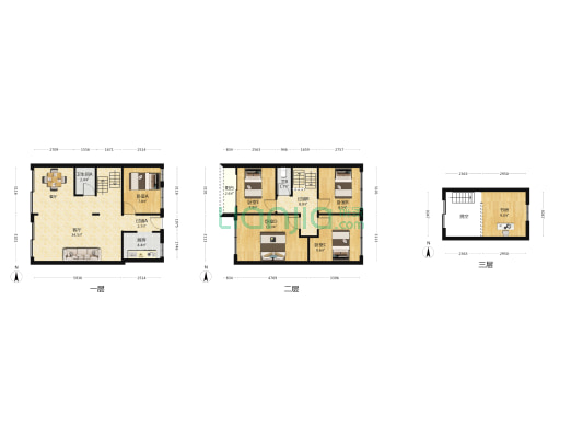 小河东河下58号 6室1厅2卫 58平方