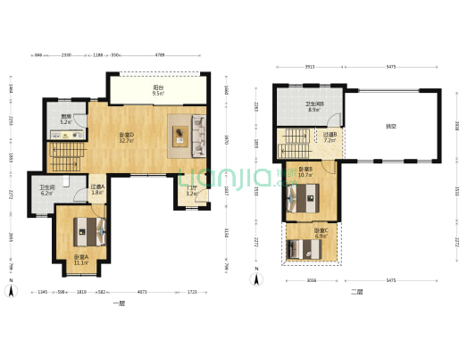 中建南宸玖樾 4室0厅2卫 123平方