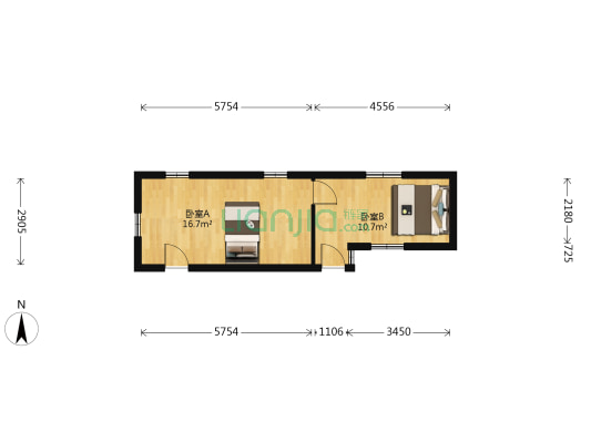 禾家弄散盘 2室0厅0卫 38平方