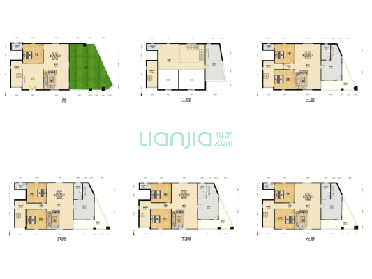 六联九村 9室5厅10卫 921平方