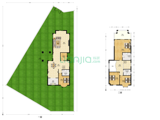 蓝光观岭国际香麓湾 4室2厅3卫 235平方