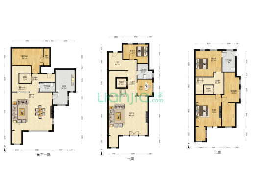 鹏湖湾 4室2厅3卫 193平方