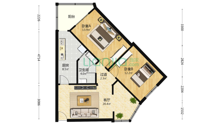 玉通巷3号二手房实景图