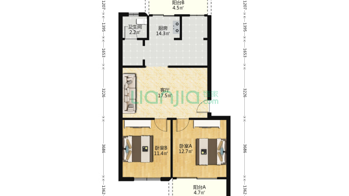 银杏路5号二手房实景图
