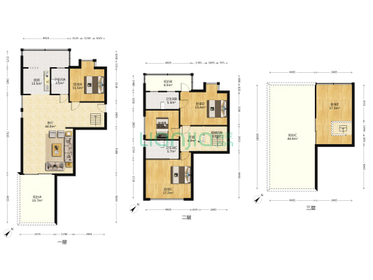 滨河佳苑 5室1厅3卫 209平方