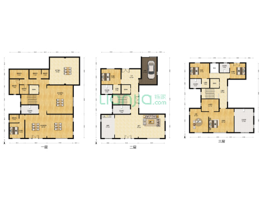 鲁能格拉斯小镇 8室1厅6卫 534平方