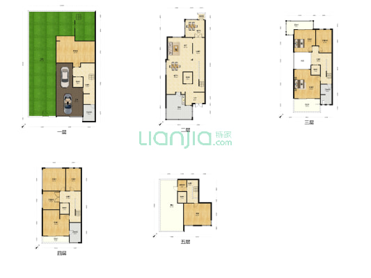 西南海维港 5室3厅3卫 420平方
