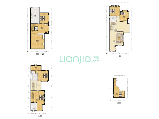 达观别墅 6室1厅4卫 293平方