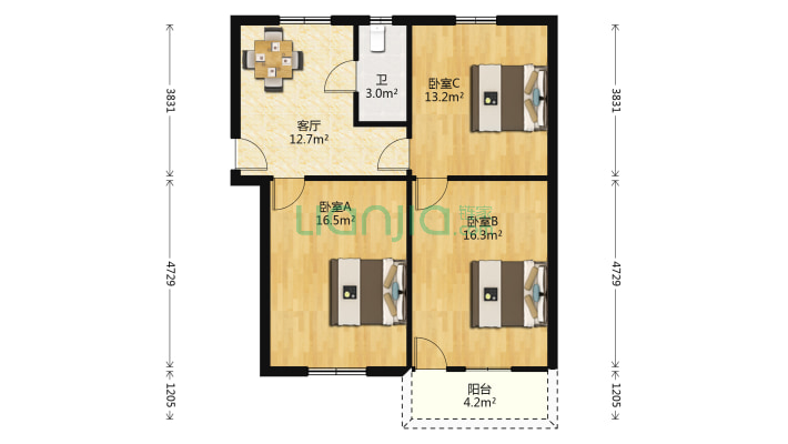 蒋家巷新村二手房实景图