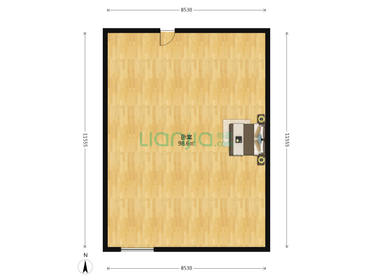 建设小区 1室0厅0卫 84平方