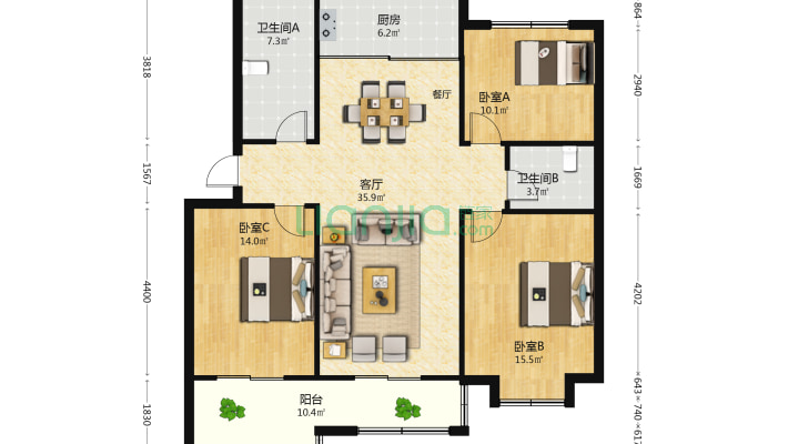 永丰新村二手房实景图