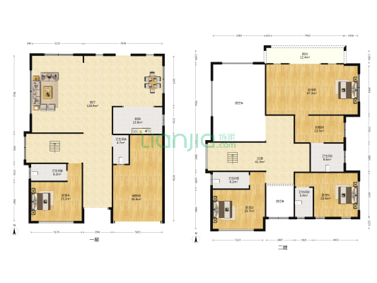 景怡新邨 4室1厅5卫 482平方