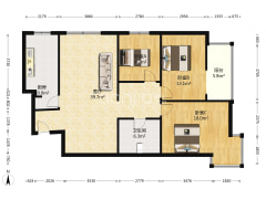 水岸花城，好房源，环境好，交通便利。-涿州水岸花城户型图
